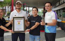 Mattaka Pecahkan Rekor MURI Lewat Uji Ketahanan Atap di Ajang Lari Pancasakti Run