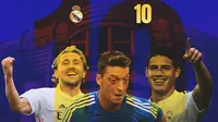 Rapor 5 Pemain Terakhir yang Menggenakan Nomor Punggung Sakti 10 di Real Madrid