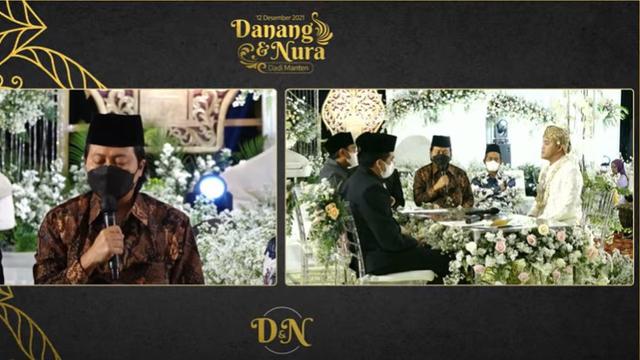 Pernikahan Danang DA dan Nura
