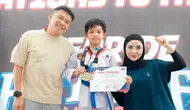 Potret Arsya Hermansyah Juara 1 Taekwondo, Ashanty Bangga