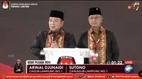 Debat Pilgub Lampung, Arinal Djunaidi Siap Selamatkan Bahasa Daerah