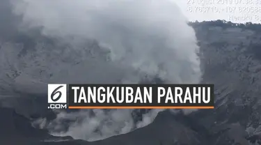 Kawah Gunung Tangkuban Parahu kembali menyemburkan abu vulkanik. Akibatnya lokasi wisata kembali ditutup untuk kunjungan masyarakat umum.