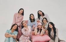 Potret Nagita Slavina Bareng Bestie Jalani Pemotretan ala Pajamas Party, Cantik-cantik Semua!