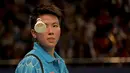 Liliyana Natsir tampil memikat dan berhasil lolos ke babak semifinal Indonesia Open Premier Super Series. (Peksi Cahyo/Bola.com)