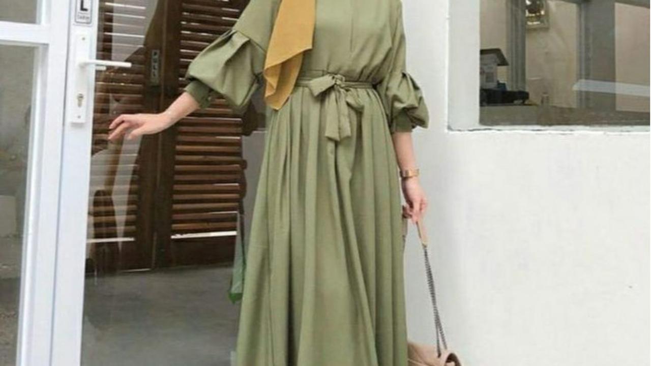 7 Inspirasi Baju Gamis Rayon untuk Lebaran 2025, Tampil Anggun dan Modis!