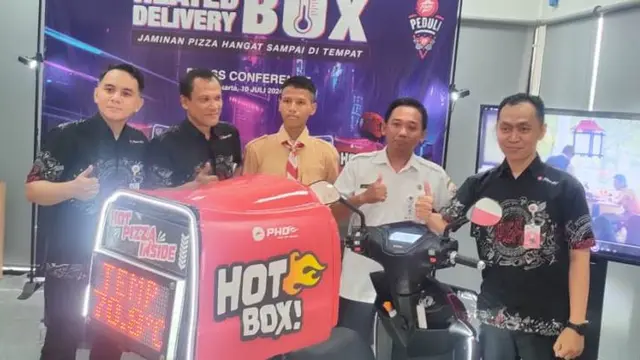 Bukan Perusahaan Internasional, Pizza Hut Gandeng SMK Membuat Kotak Pemanas untuk Antar Makanan.