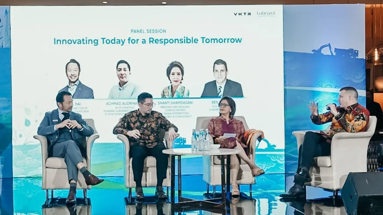 Lubrizol dan VKTR mengadakan dialog industri pertambangan Alliance for Sustainable Mining Operations. (Dok Lubrizol)