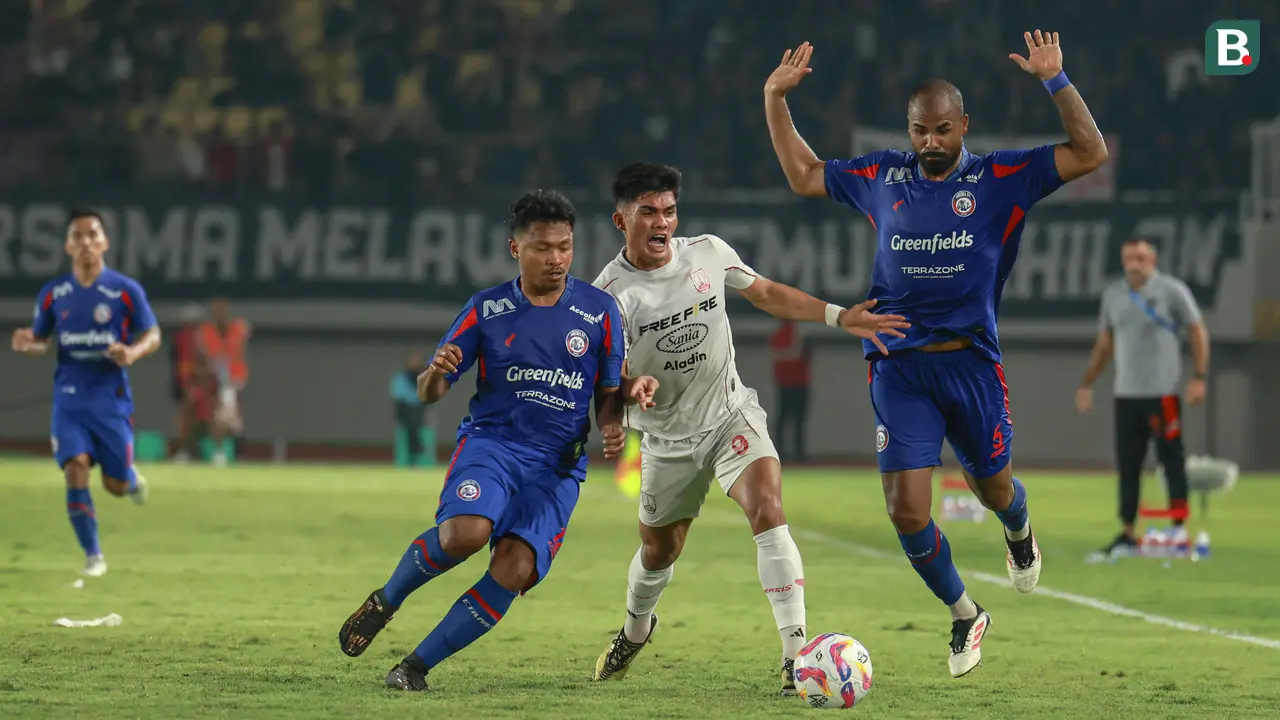 Persis Solo vs Arema FC, BRI Liga 1