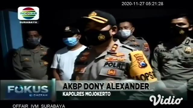 Sebanyak 424 kotak surat suara Pilkada Kabupaten Mojokerto, di gudang logistik KPUD dijaga ketat oleh polisi setempat, dengan senjata lengkap guna mengantisipasi hal-hal yang tidak diinginkan pada penyimpanan surat suara Pilkada 2020.