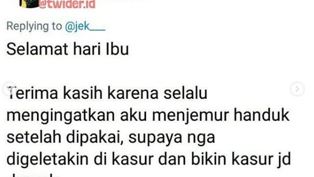 cuitan ibuku hebat (foto:twitter/@twider.id)