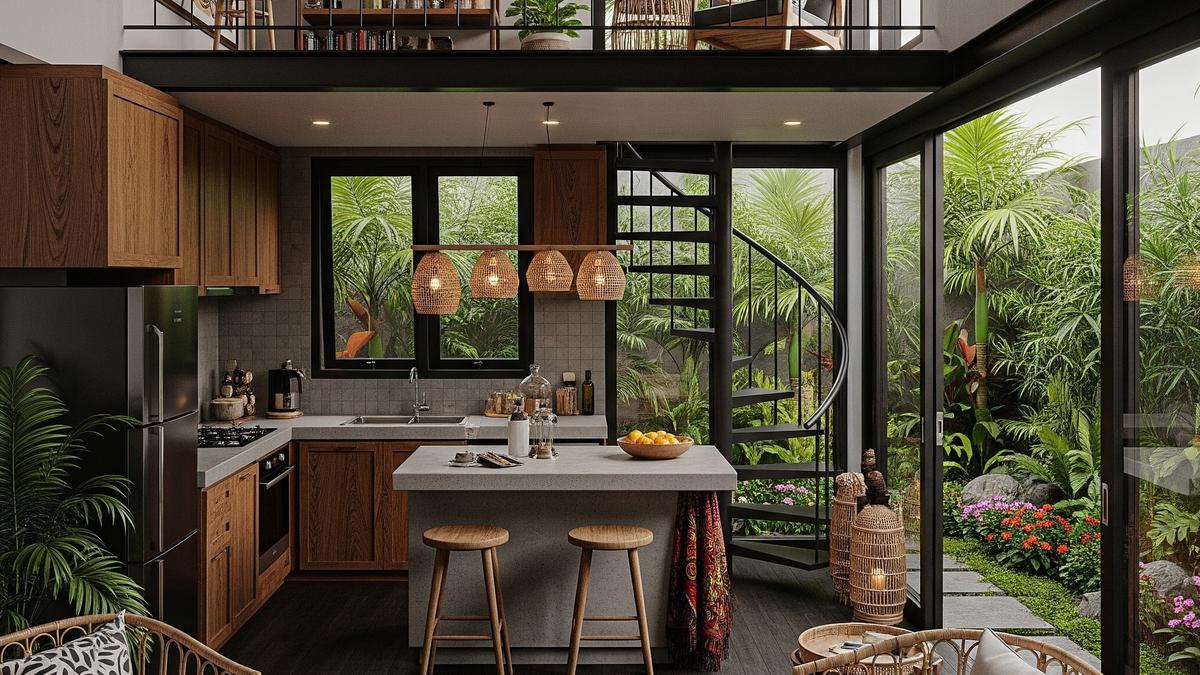 9 Model Rumah Mezzanine Kekinian dengan Dapur Open Space, Maksimalkan Lahan