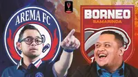 Piala Presiden 2022 - Duel Sultan - Arema FC Vs Borneo FC (Bola.com/Adreanus Titus)