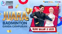 Lesti &amp; Billar Berhasil Menang Lawan Raffi &amp; Nagita Dalam Pertandingan Badminton Turnamen Olahraga Selebriti