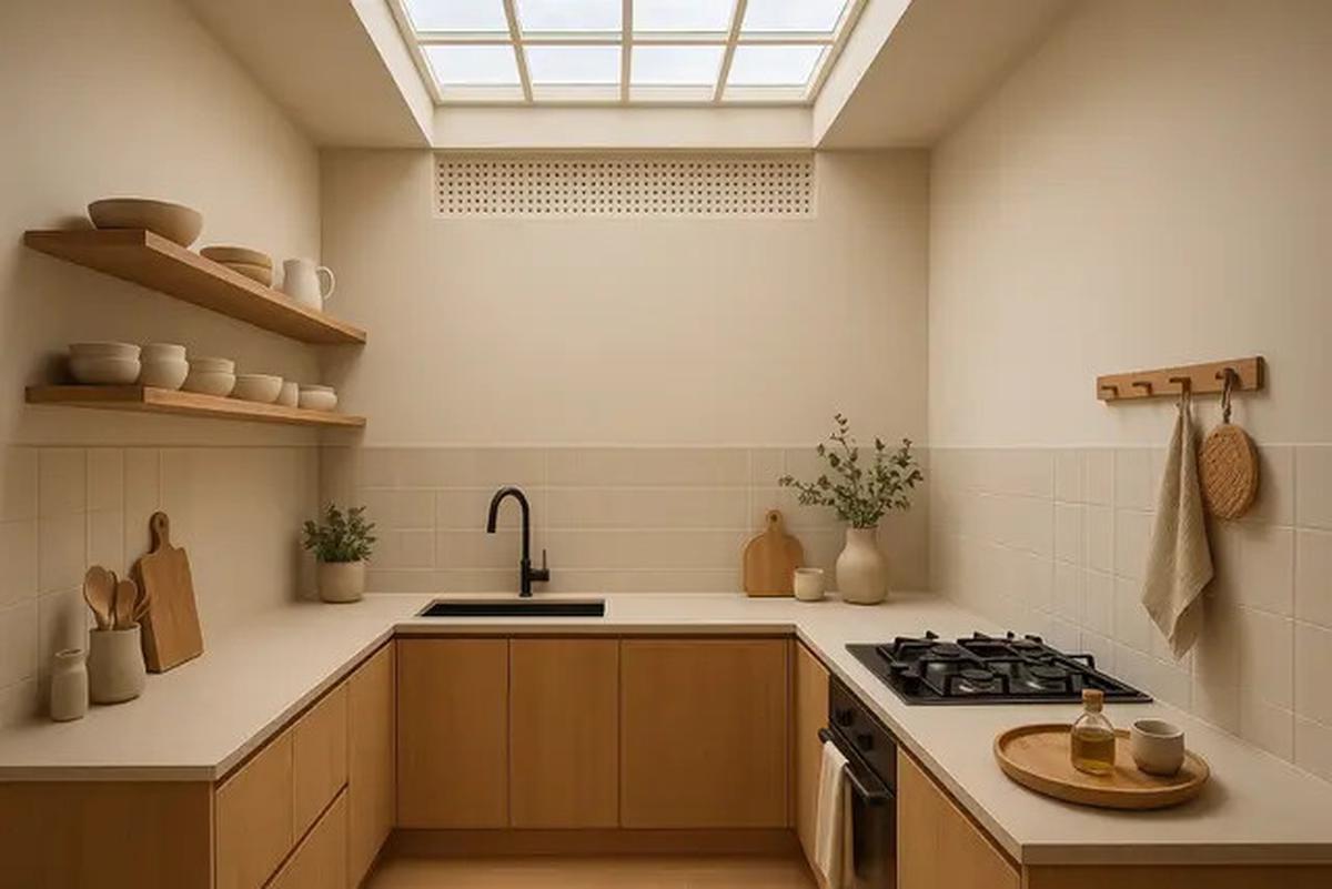 8 Inspirasi Dapur Tanpa Jendela 2025, Solusi Estetis untuk Tetap Nyaman dan Segar
