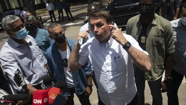 Presiden Brasil Jair Bolsonaro sebut ada kecurangan di pemilu AS 2020.