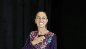 Claudia Sheinbaum tercatat sejarah sebagai presiden perempuan pertama Meksiko. Dia juga merupakan Yahudi pertama yang memimpin negara di Amerika Utara itu. (Dok. Eduardo Verdugo)