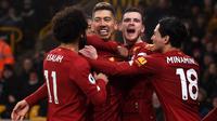 7. Liverpool (2019/20) - 42 games tanpa kekalahan. (AFP/Oli Scarff)