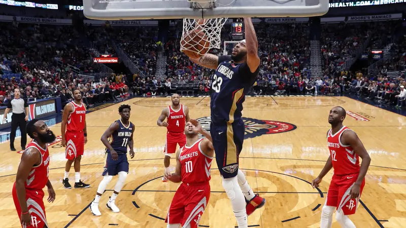 New Orleans Pelicans Vs Houston Rockets