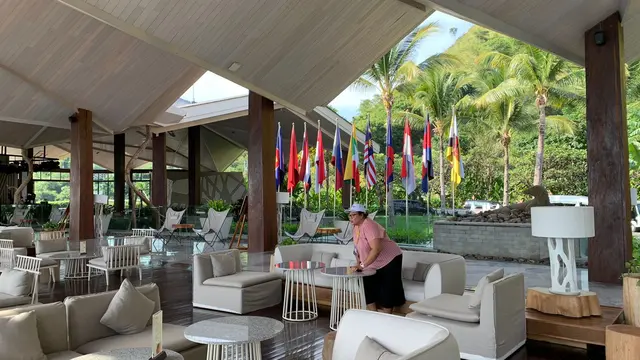 Hotel Ayana, akan menjadi tempat acara "Welcoming Dinner" bagi para delegasi KTT ASEAN ke-42 di Labuan Bajo, NTT. (Liputan6/Benedikta Miranti)