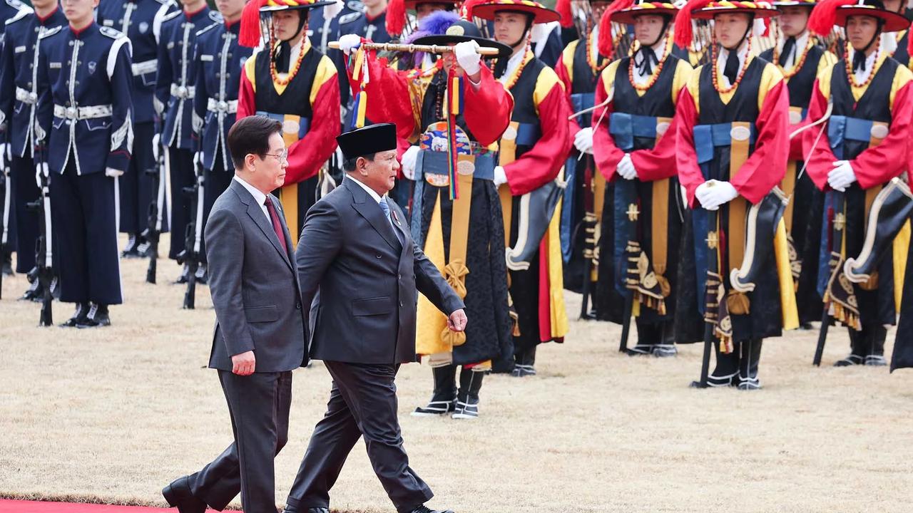 FOTO: Presiden Prabowo Gelar Pertemuan Tingkat Tinggi dengan Presiden Korea Selatan