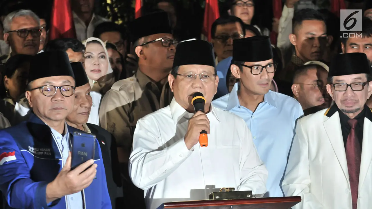 Sandiaga Uno Dampingi Prabowo Subianto di Pilpres 2019