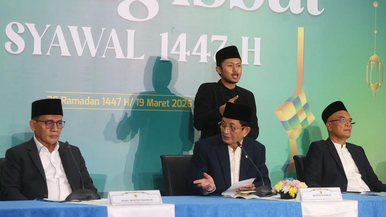 FOTO: Pemerintah Tetapkan Idulfitri 2026 Jatuh pada 21 Maret