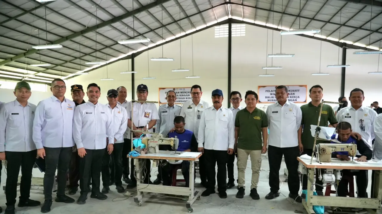 BRI Hadirkan Harapan Baru lewat Balai Latihan Kerja di Nusakambangan