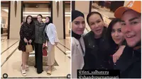 Momen Sahabat Nikita Mirzani berjumpa Ivan Gunawan dan Maharani Kemala (Foto: Instagram ivan_gunawan/fitri_salhuteru)