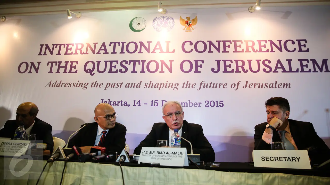 20151214-Menlu Palestina Jelaskan Kondisi Terkini Yerusalem-Jakarta