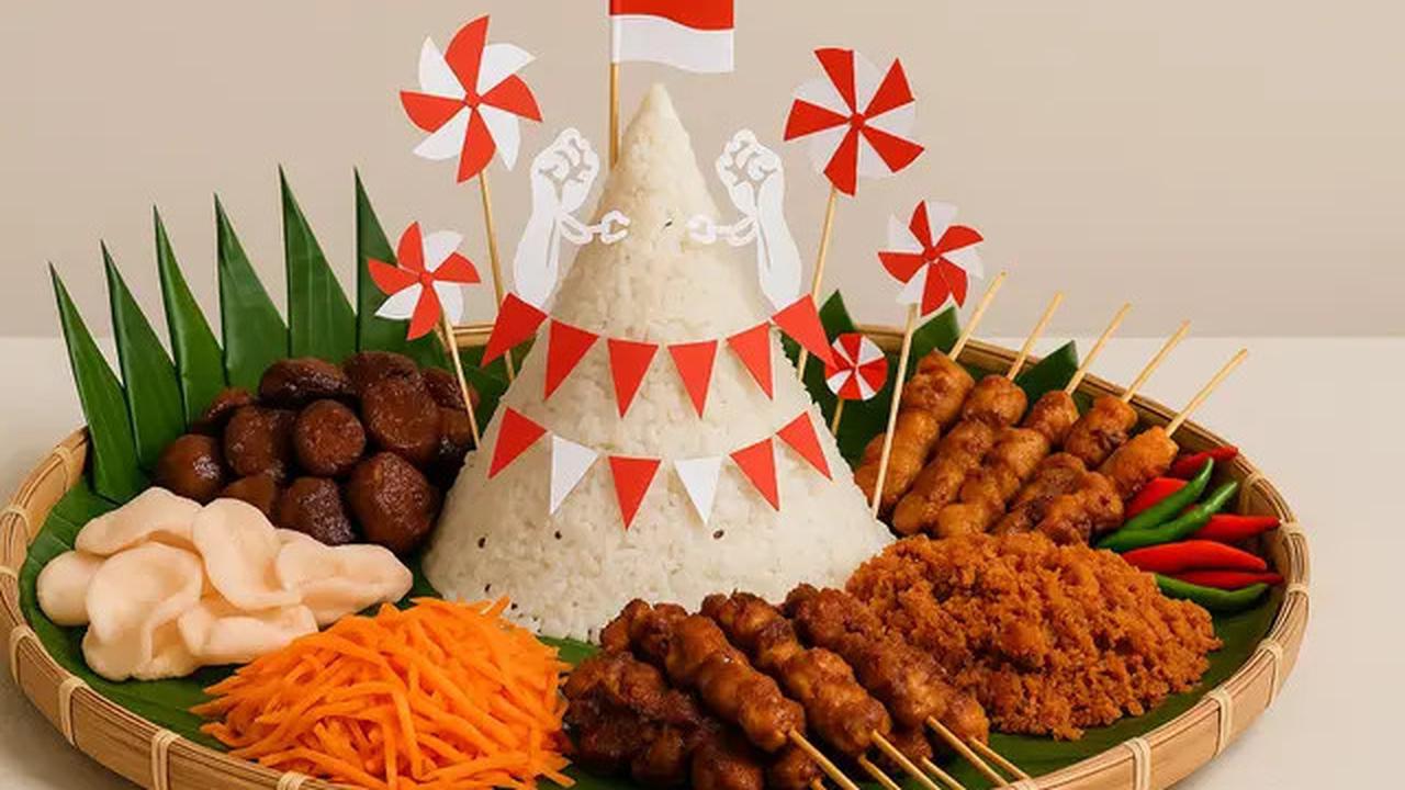 8 Ide Isi Tumpeng 17 Agustusan yang Unik dan Kreatif, Bukan Cuma Nasi Kuning