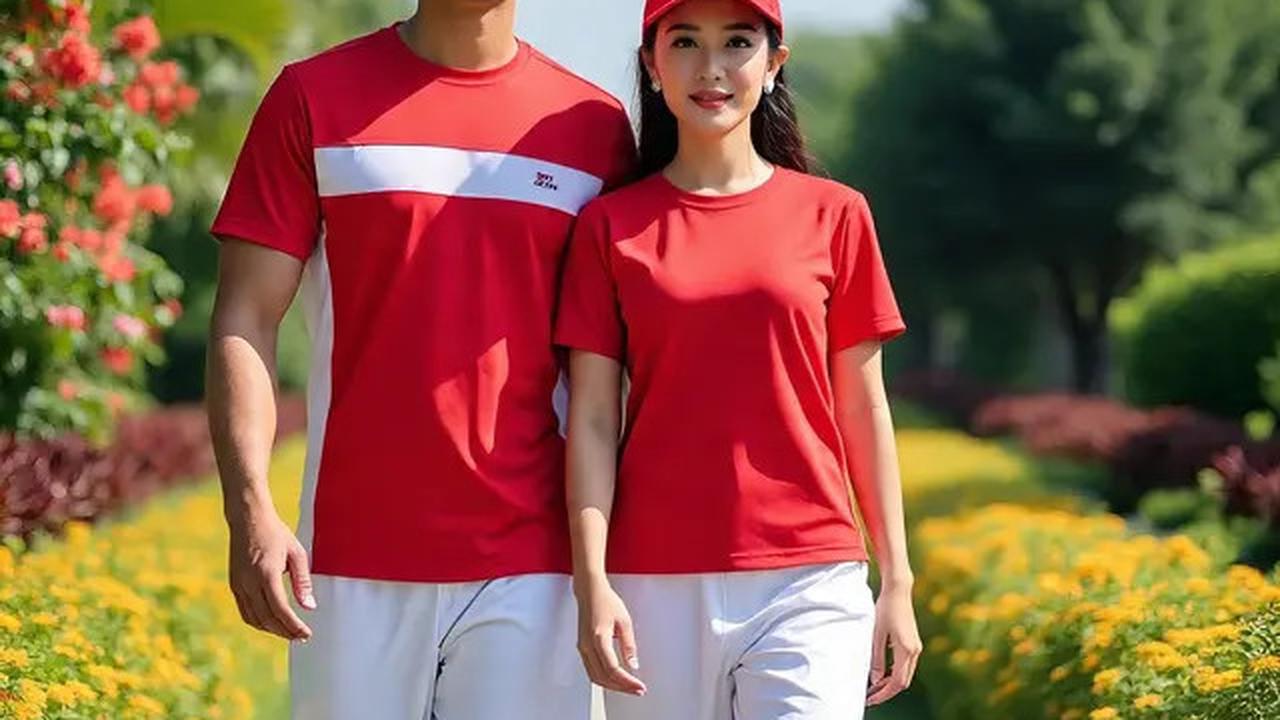 13 Ide Outfit Jalan Sehat HUT RI yang Penuh Semangat Nasionalisme, Tampil Gaya