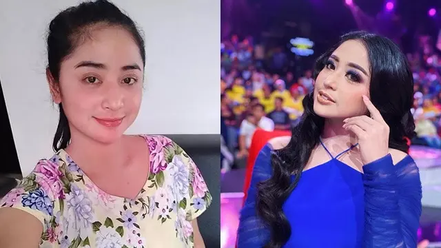 Beda 6 Penampilan Penyanyi Dangdut Tanpa Makeup, Cantik Natural