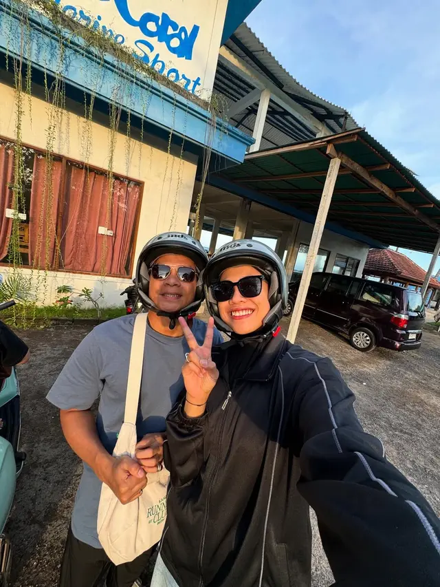 Potret Romantis Megawati Hangestri dan Dio Novandra Honeymoon di Bali, Andalkan Kemeja dan Sling Back Louis Vuitton