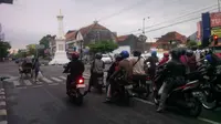 Arus mudik di Yogyakarta (Liputan6.com/Fathi Mahmud)