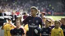 Menurut transfermarkt.com Neymar  bernilai jual sebesar 100 juta euro. namun klausul pembelian Neymar oleh PSG sekitar 222 juta euro.(AP/Kamil Zihnioglu)