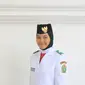 Sylvia Kartika Putri, Paskibraka 2019 Nasional wakil Sumatera Utara, akan melenggang ke Istana Merdeka sebagai petugas pengibar bendera pad HUT ke-75 RI, 17 Agustus 2020. (Foto: Aditya Eka Prawira/Diary Paskibraka LIputan6.com)