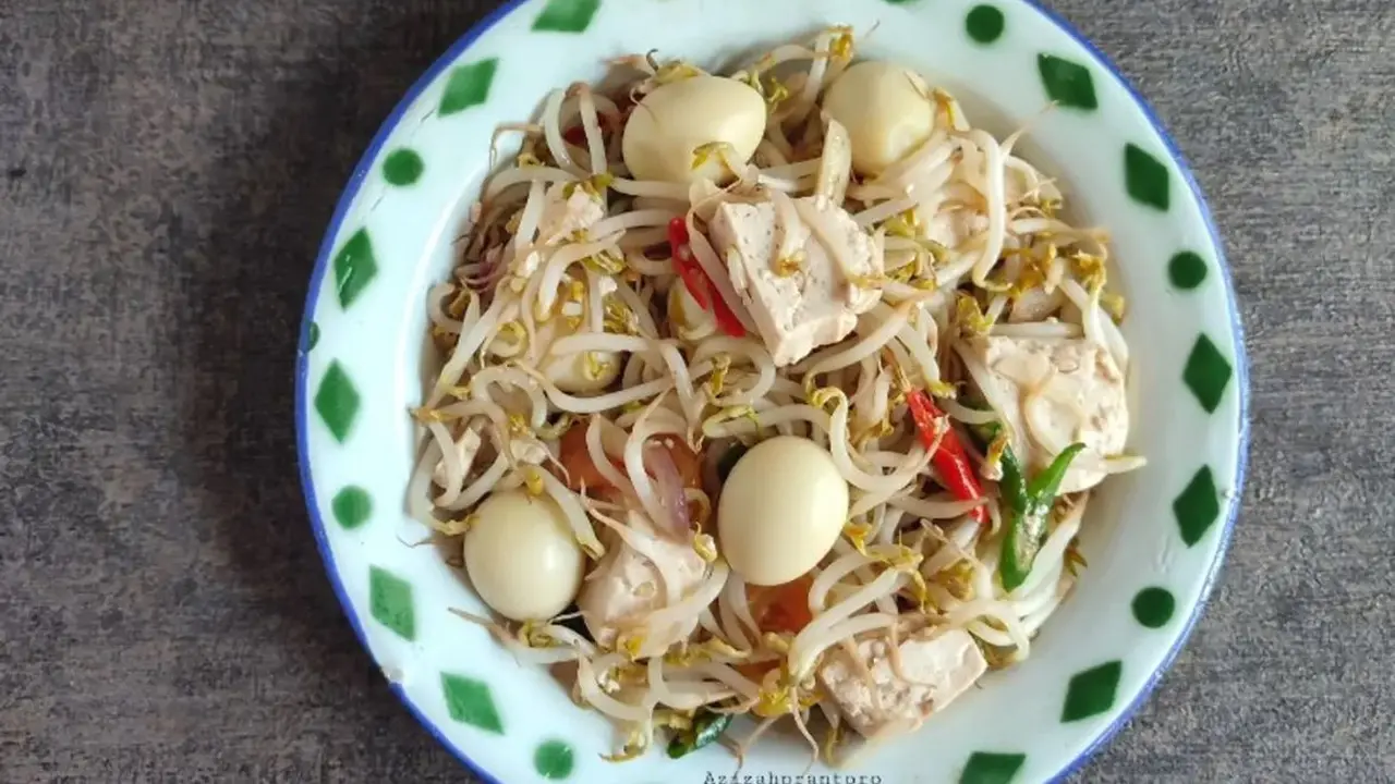 Tumis Toge Tahu Telur Puyuh @AzizahPranoto