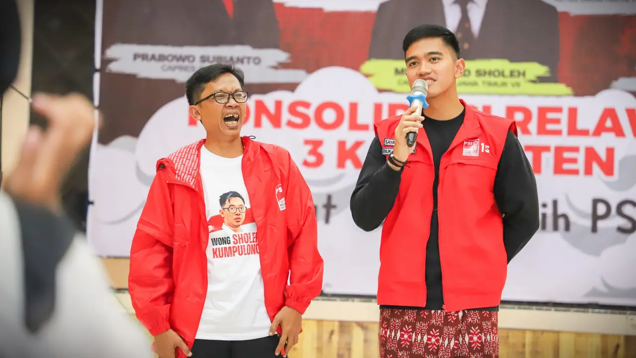 Ketua Umum PSI Kaesang Pangarep