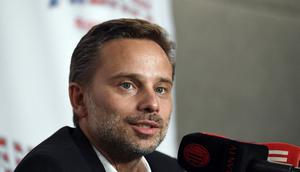 CEO AC Milan, Giorgio Furlani. (KEVORK DJANSEZIAN / GETTY IMAGES NORTH AMERICA / Getty Images via AFP)