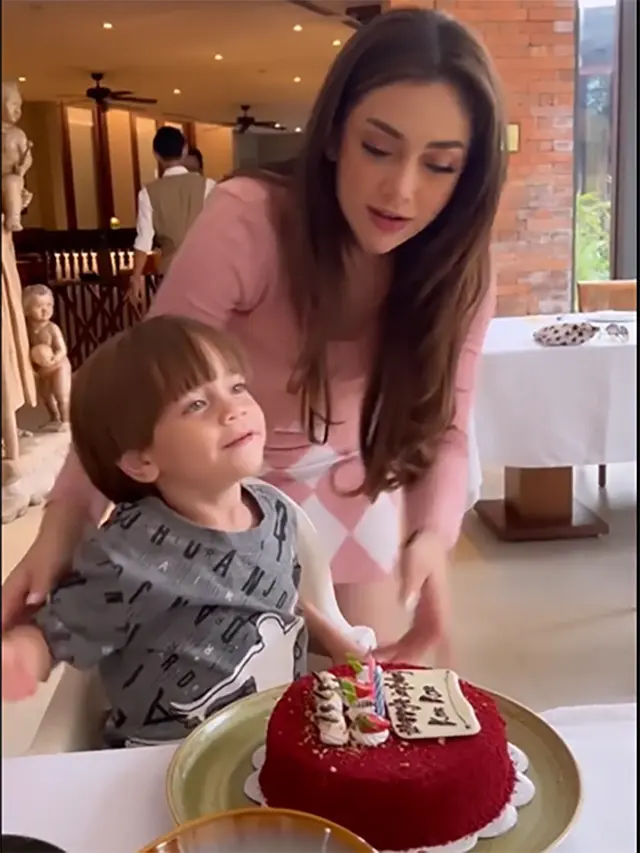 [Fimela] Ultah ke-3 Koa, Anak Celine Evangelista