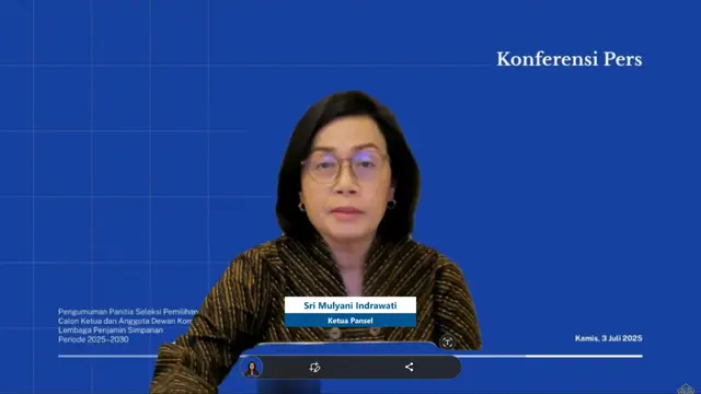 Menteri Keuangan (Menkeu) Sri Mulyani Indrawati