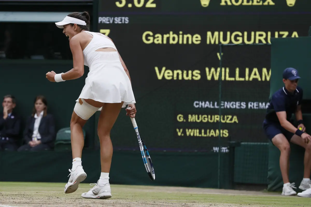 Wimbledon 2017, Garbine Muguruza, Venus Williams
