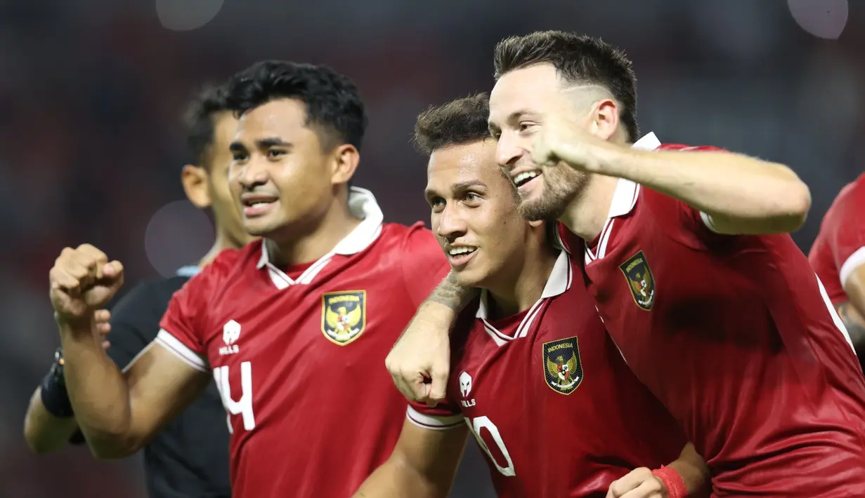 Kemenangan ini membuat Garuda Nusantara mendapatkan tambahan poin yang berharga untuk peringkat FIFA. (FOTO: Dok PSSI)