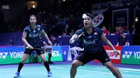 Ganda putri Indonesia Greysia Polii / Apriyani Rahayu gagal mempertahankan gelar juara French Open. Greysia / Apriyani kalah dari pasangan Jepang, Mayu Matsumoto / Wakana Nagahara. (Humas PB PBSI)