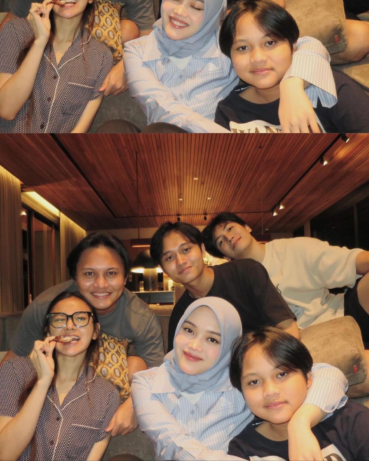 7 Potret Jeffry Reksa Bareng Keluarga Putri Delina, Sudah Akrab - Perlihatkan Kedekatan dengan Mahalini Juga