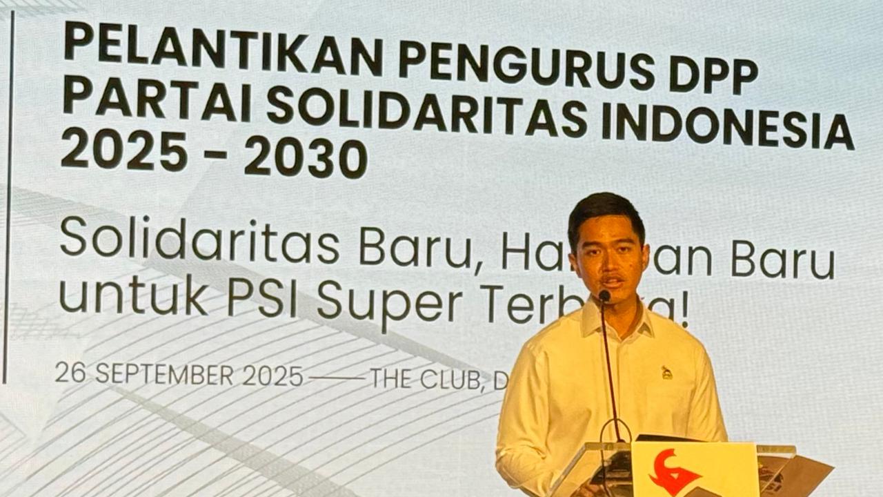 Kaesang Umumkan Pengurus Baru PSI