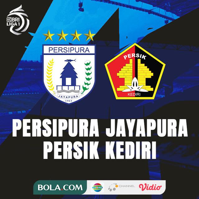 BRI Liga 1 - Persipura Jayapura Vs Persik Kediri