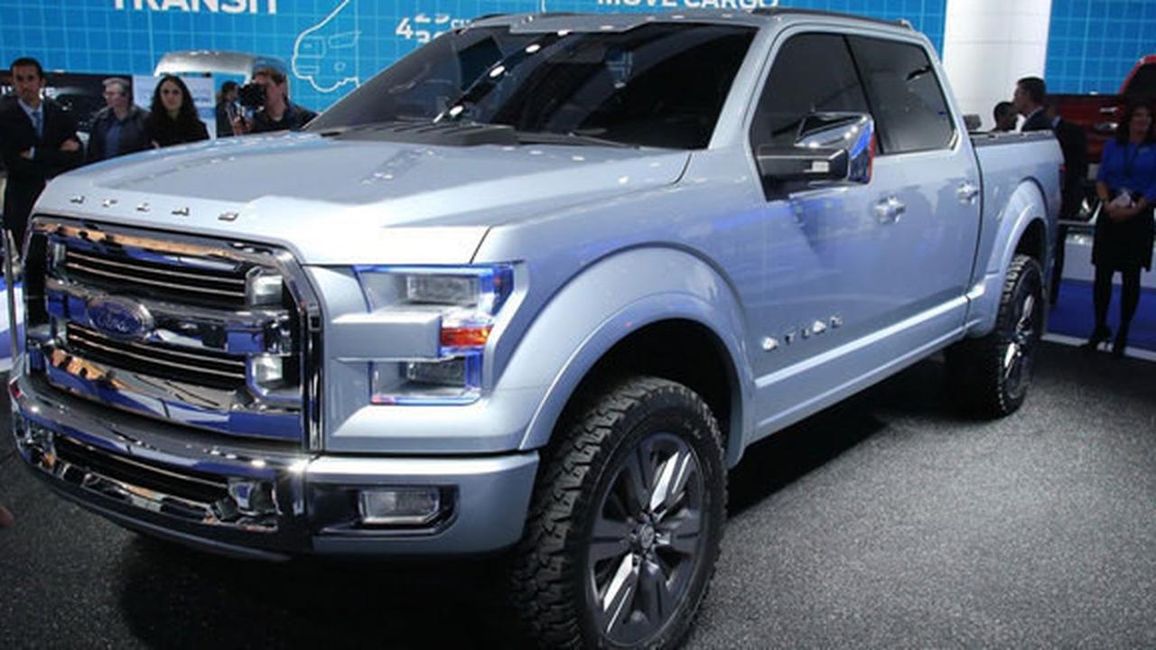Ford F-150 2015 serupa dengan Ford Atlas Concept (carscoops)