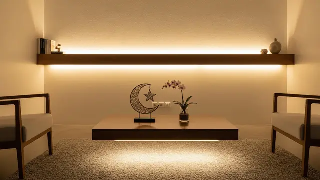 Dekorasi Lampu Ramadan