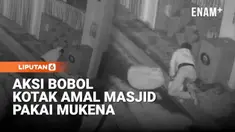 Aksi pencurian kotak amal terjadi di Masjid Mujahidin kawasan Pantai Padang, Jalan Juanda, Kecamatan Padang Barat, Kota Padang, Sumatera Barat, pada Selasa malam. Seorang pemuda terekam kamera CCTV saat membobol dua kotak amal yang berisi uang infak ...